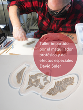 Cargar imagen en el visor de la galería, Taller CREACIÓN y APLICACIÓN de transfers FX (Silicona y Bondo) con David Soler | 2024
